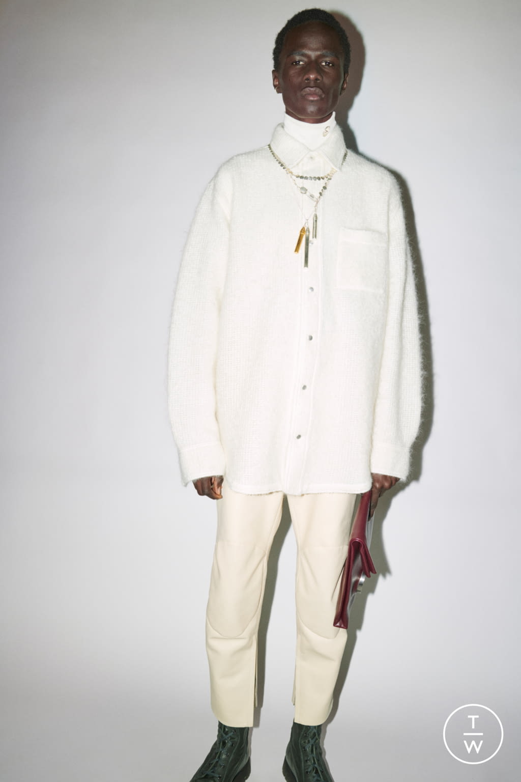Fashion Week Paris Fall/Winter 2021 look 22 from the Jil Sander collection 男装