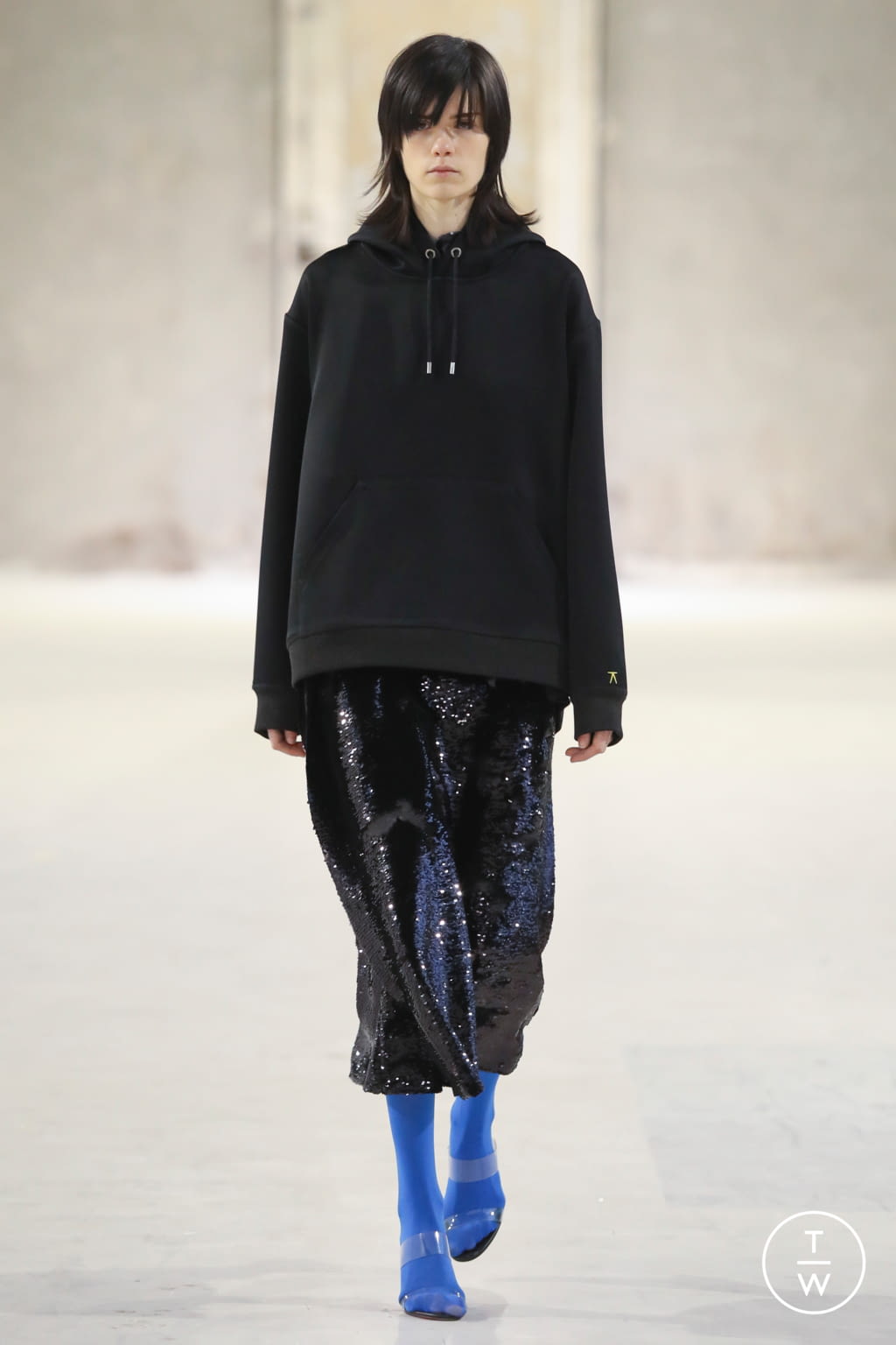 Fashion Week Paris Fall/Winter 2021 look 21 from the Atlein collection womenswear