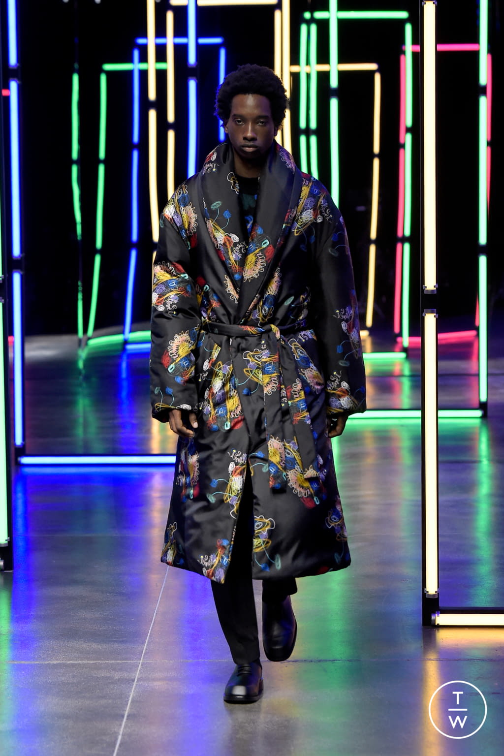 Fashion Week Milan Fall/Winter 2021 look 22 from the Fendi collection 男装