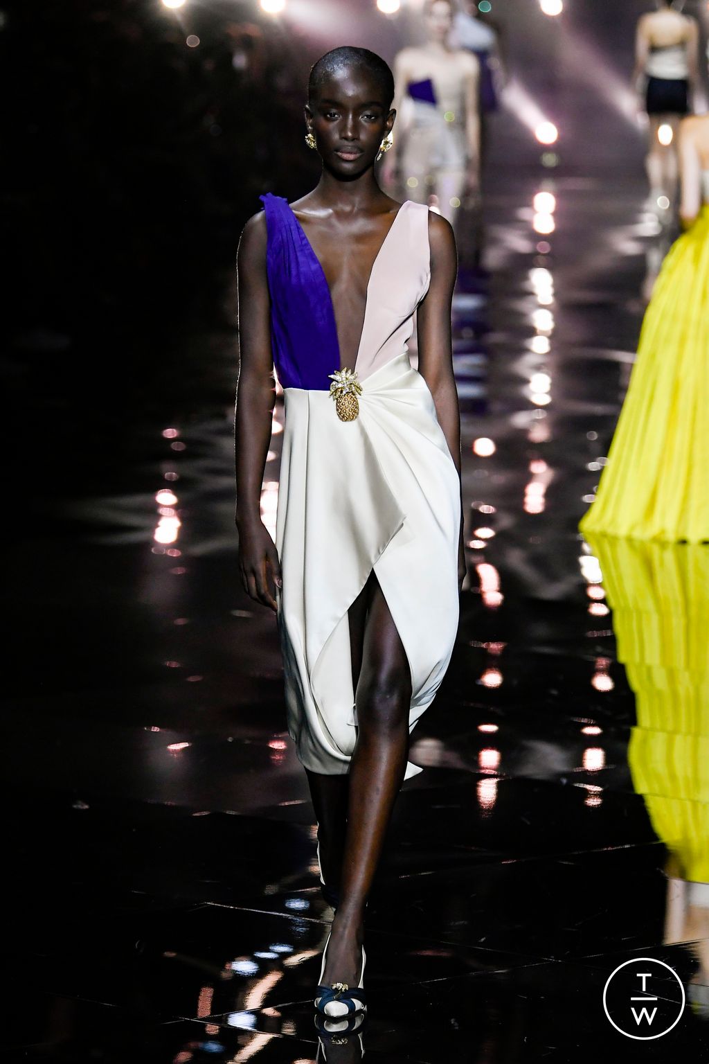 Fashion Week Milan Spring/Summer 2023 look 49 from the Roberto Cavalli collection womenswear