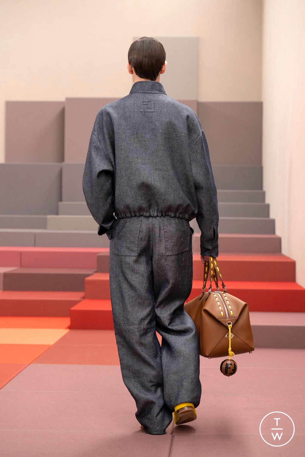 Fashion Week Milan Spring/Summer 2026 look 66 from the Fendi collection womenswear accessories
