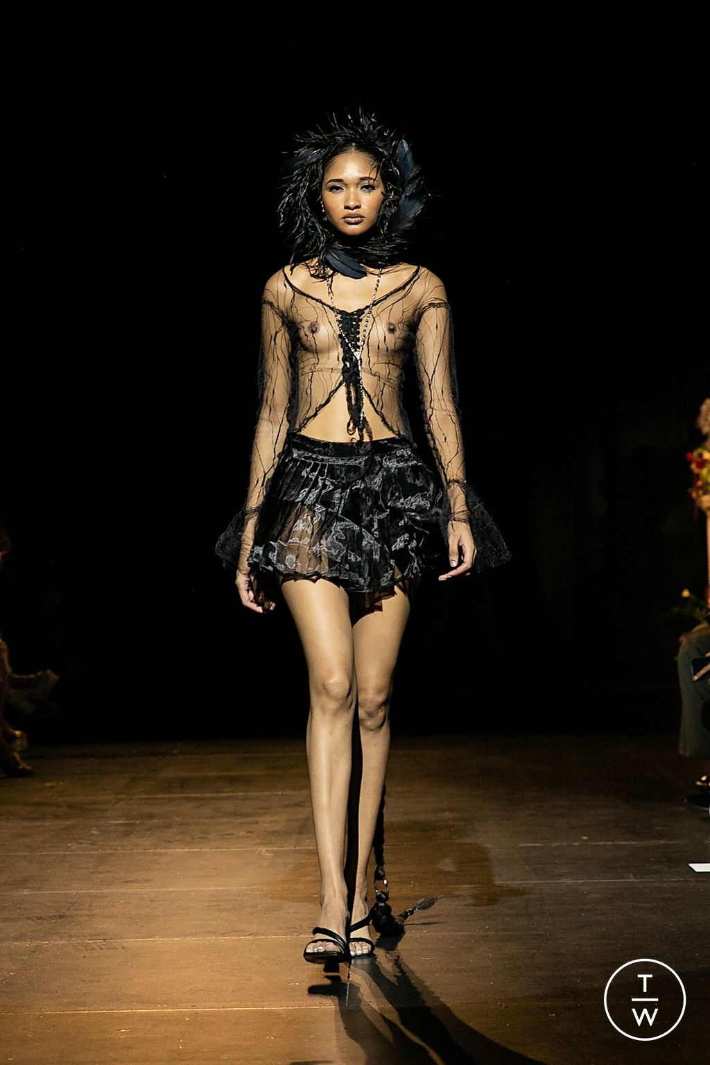 Fashion Week New York Spring/Summer 2023 look 33 from the Tia Adeola collection womenswear