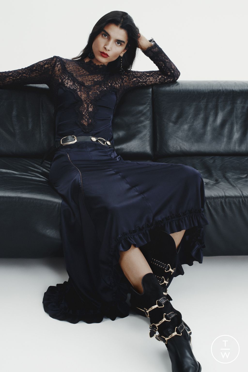 Fashion Week Paris Pre-Fall 2025 look 22 from the Isabel Marant collection 女装