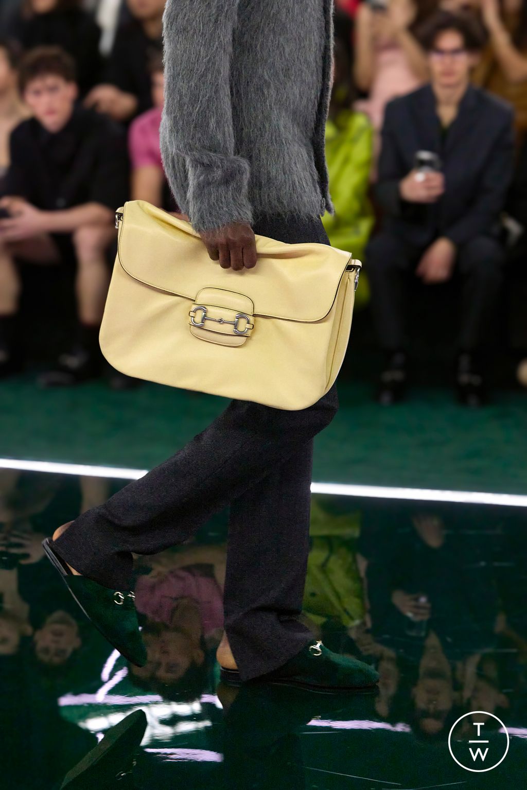 Fashion Week Milan Fall/Winter 2025 look 16 from the Gucci collection womenswear accessories