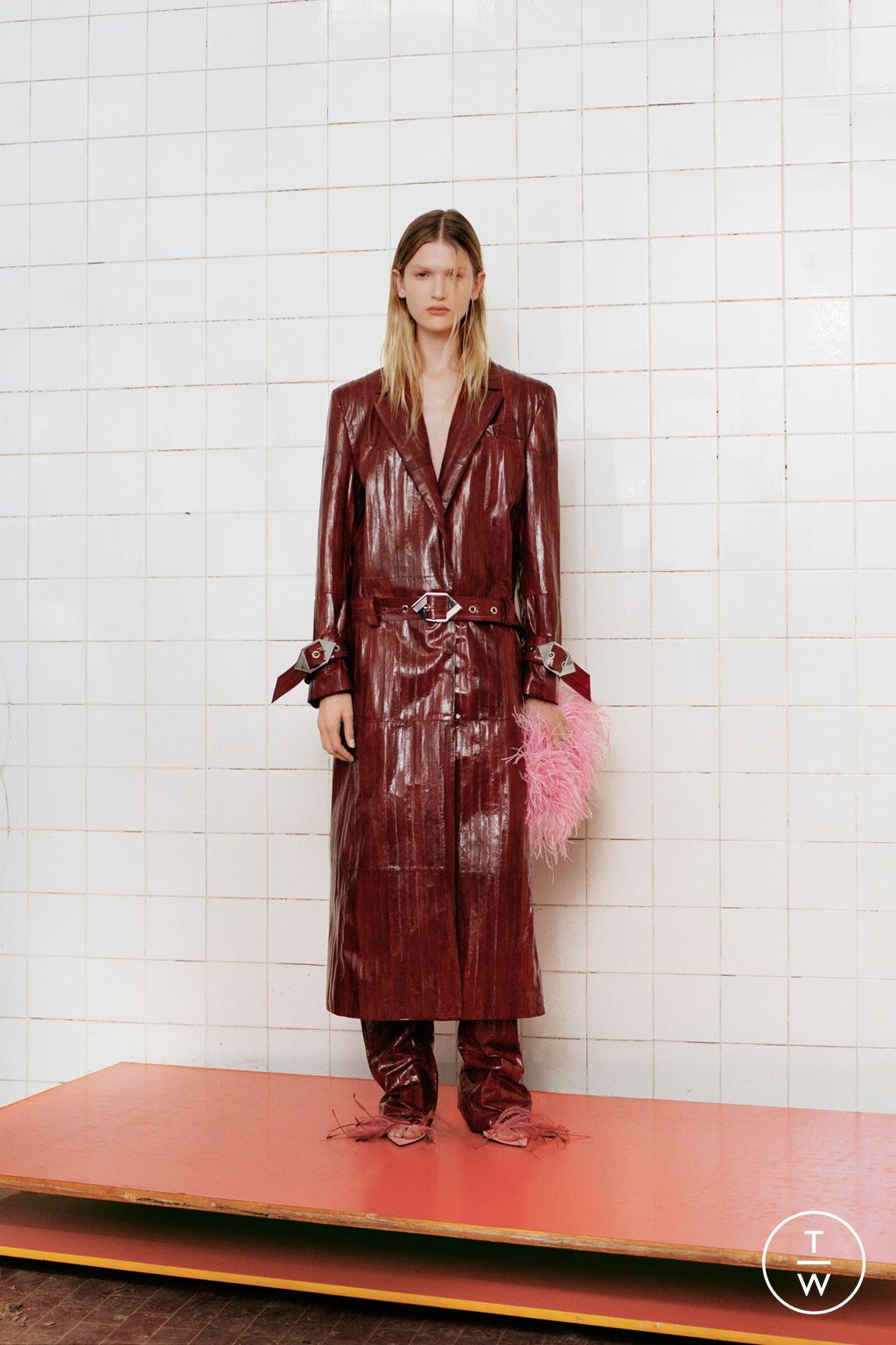 Fashion Week Milan Resort 2024 look 22 from the The Attico collection womenswear