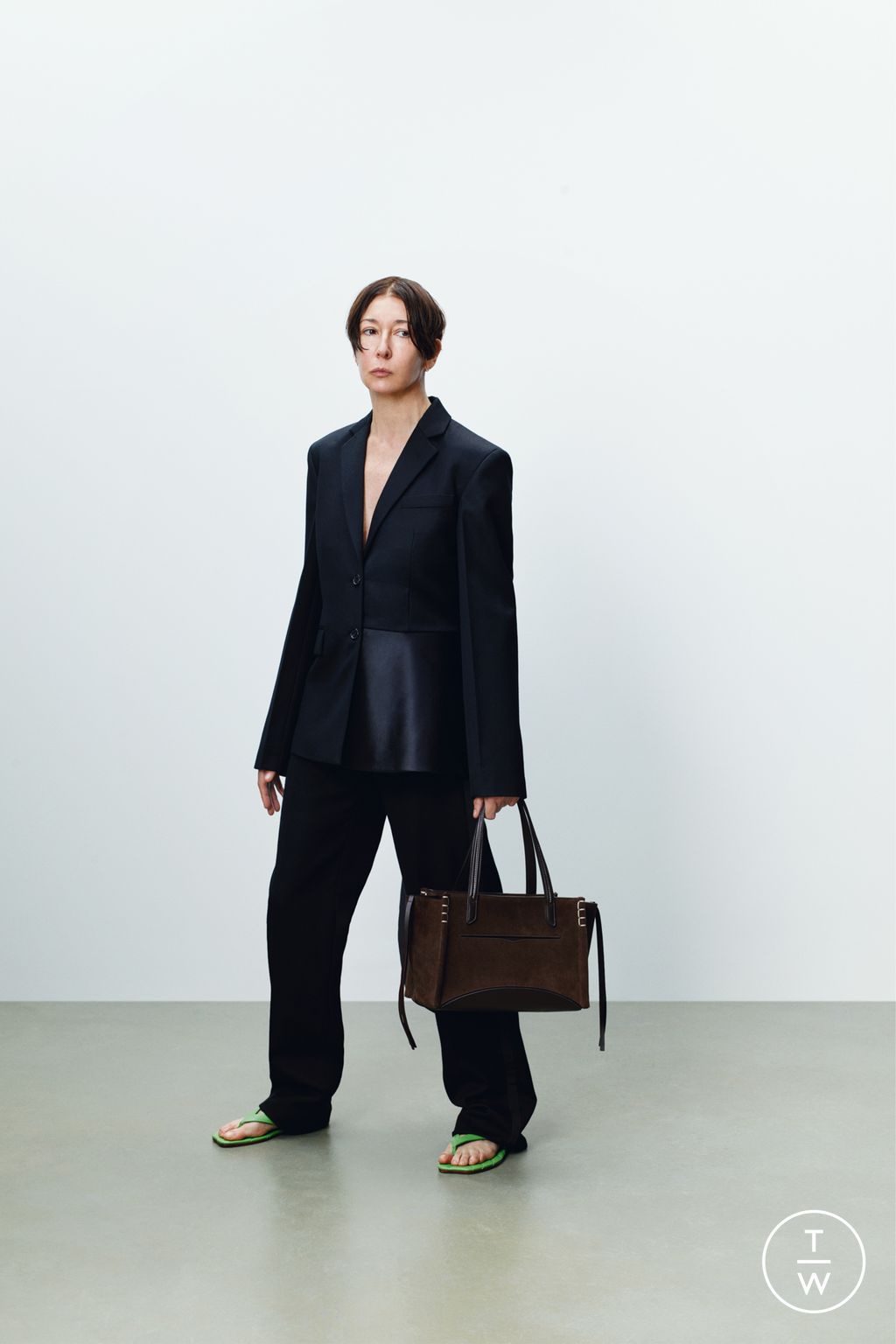 Fashion Week Paris Fall/Winter 2026 look 23 de la collection JW Anderson womenswear