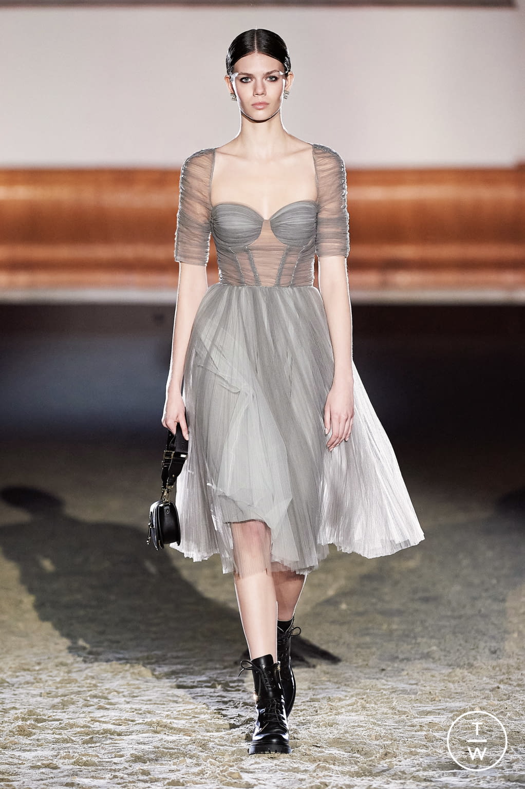 Fashion Week Milan Fall/Winter 2021 look 23 from the Elisabetta Franchi collection womenswear