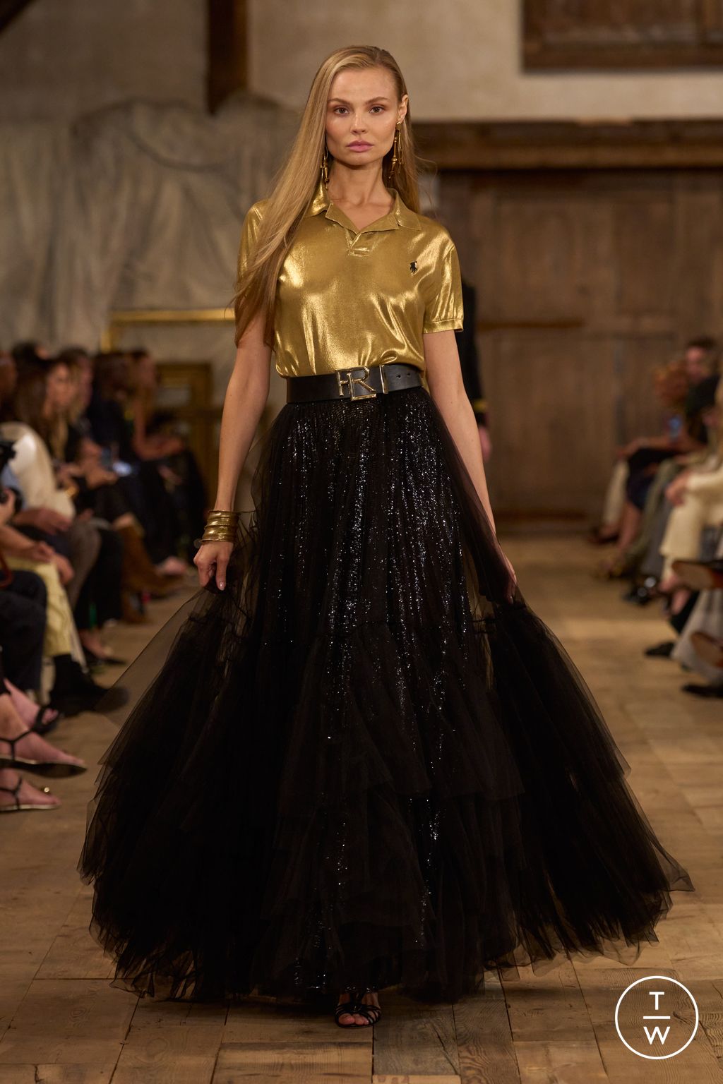 Fashion Week New York Spring/Summer 2024 look 23 from the Ralph Lauren collection womenswear