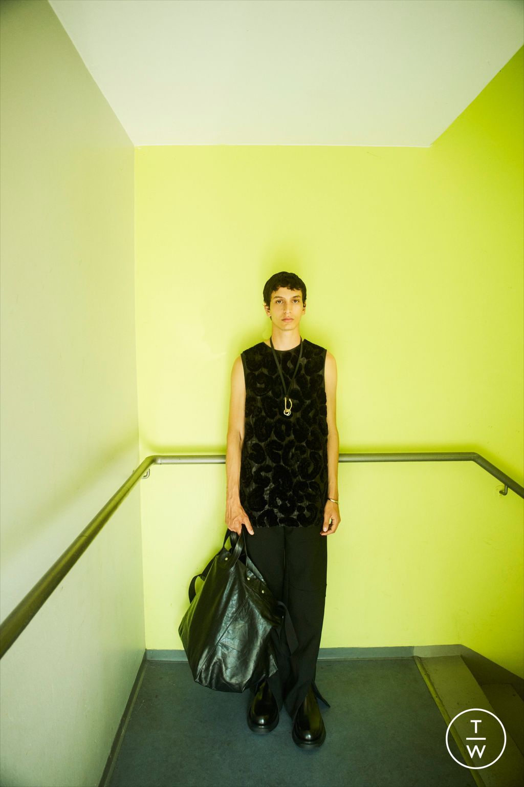 Fashion Week Milan Resort 2024 look 23 from the Jil Sander collection 男装