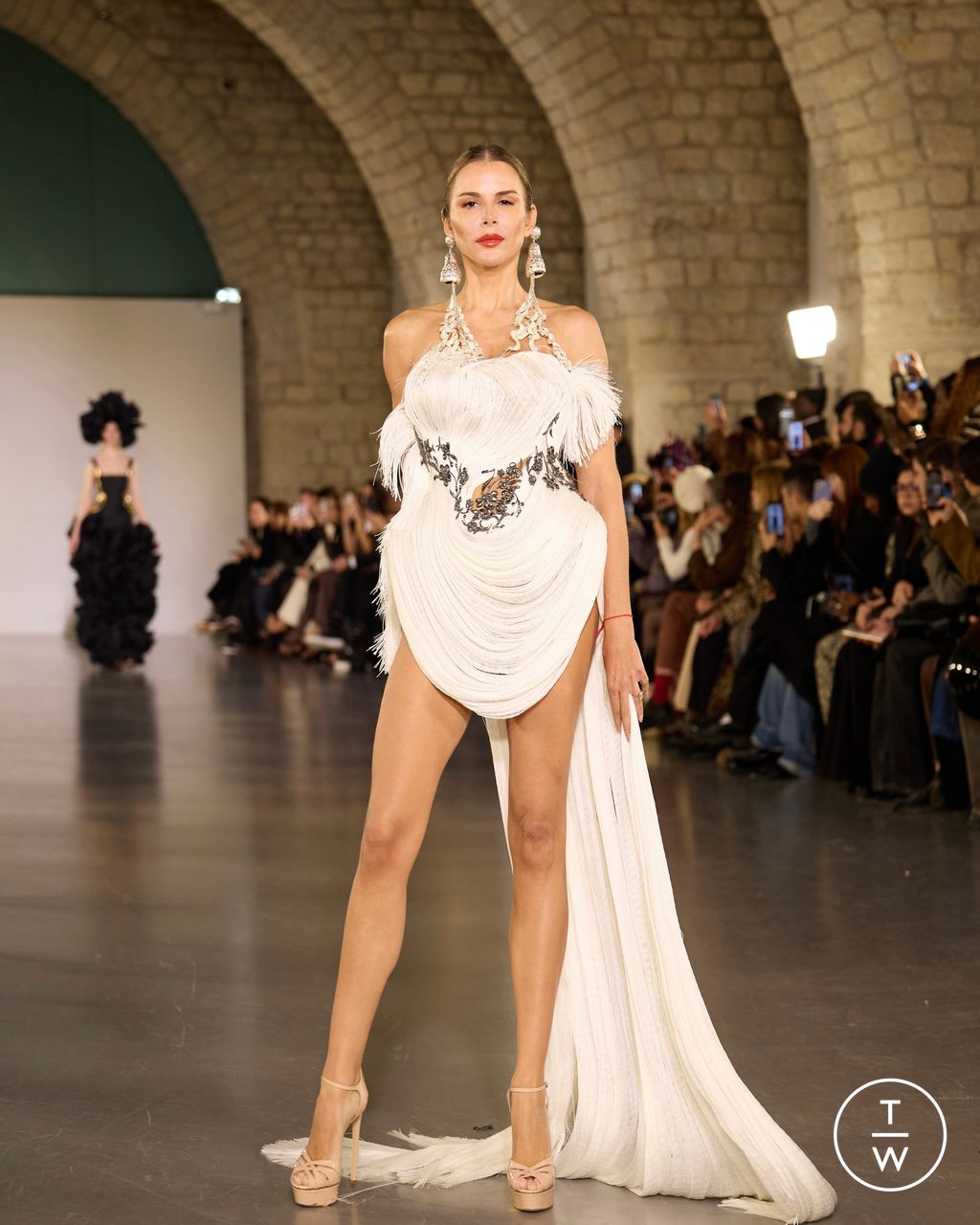 Fashion Week Paris Spring/Summer 2026 look 23 from the Juana Martin collection couture