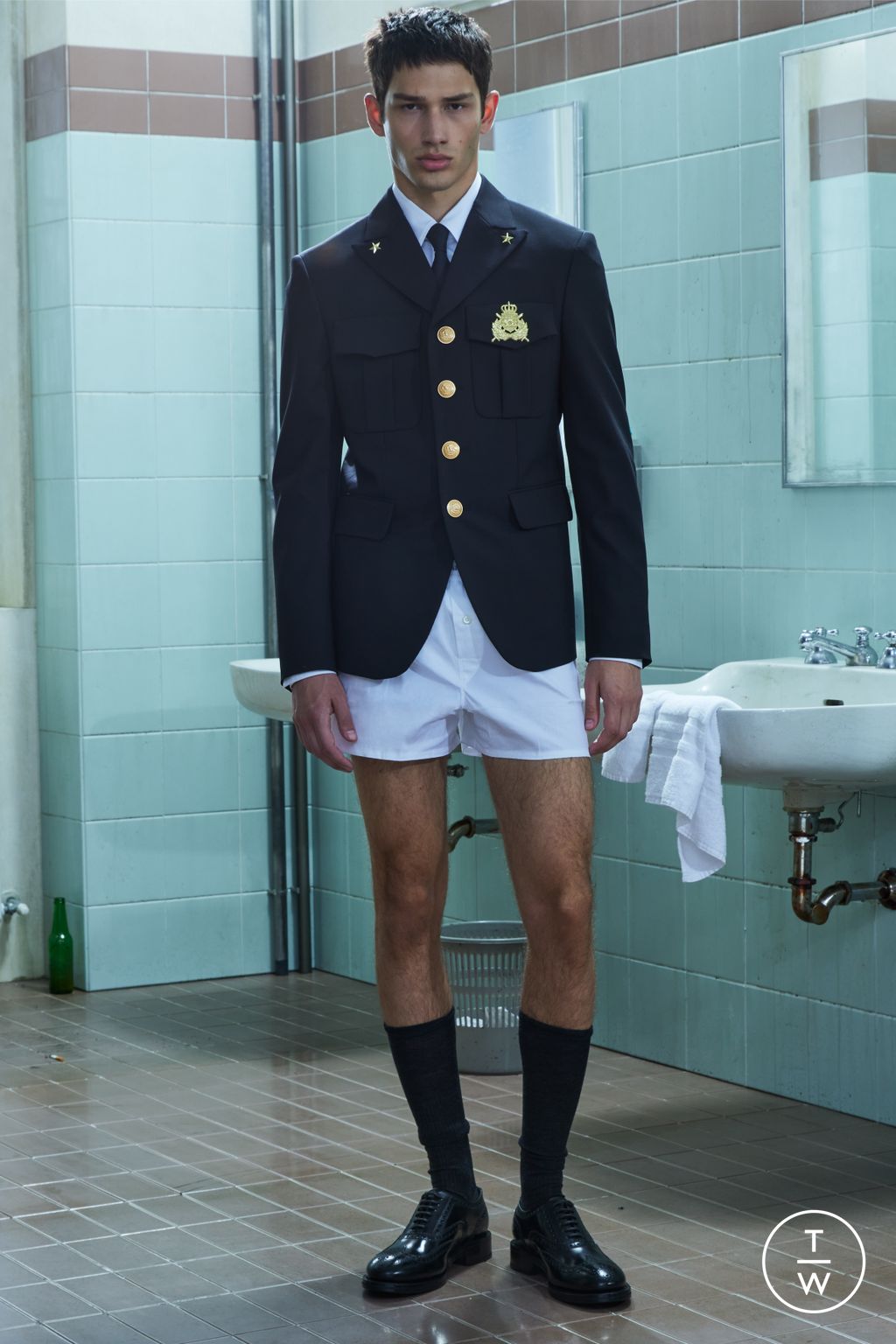 Fashion Week Milan Resort 2026 look 23 from the Dsquared2 collection menswear