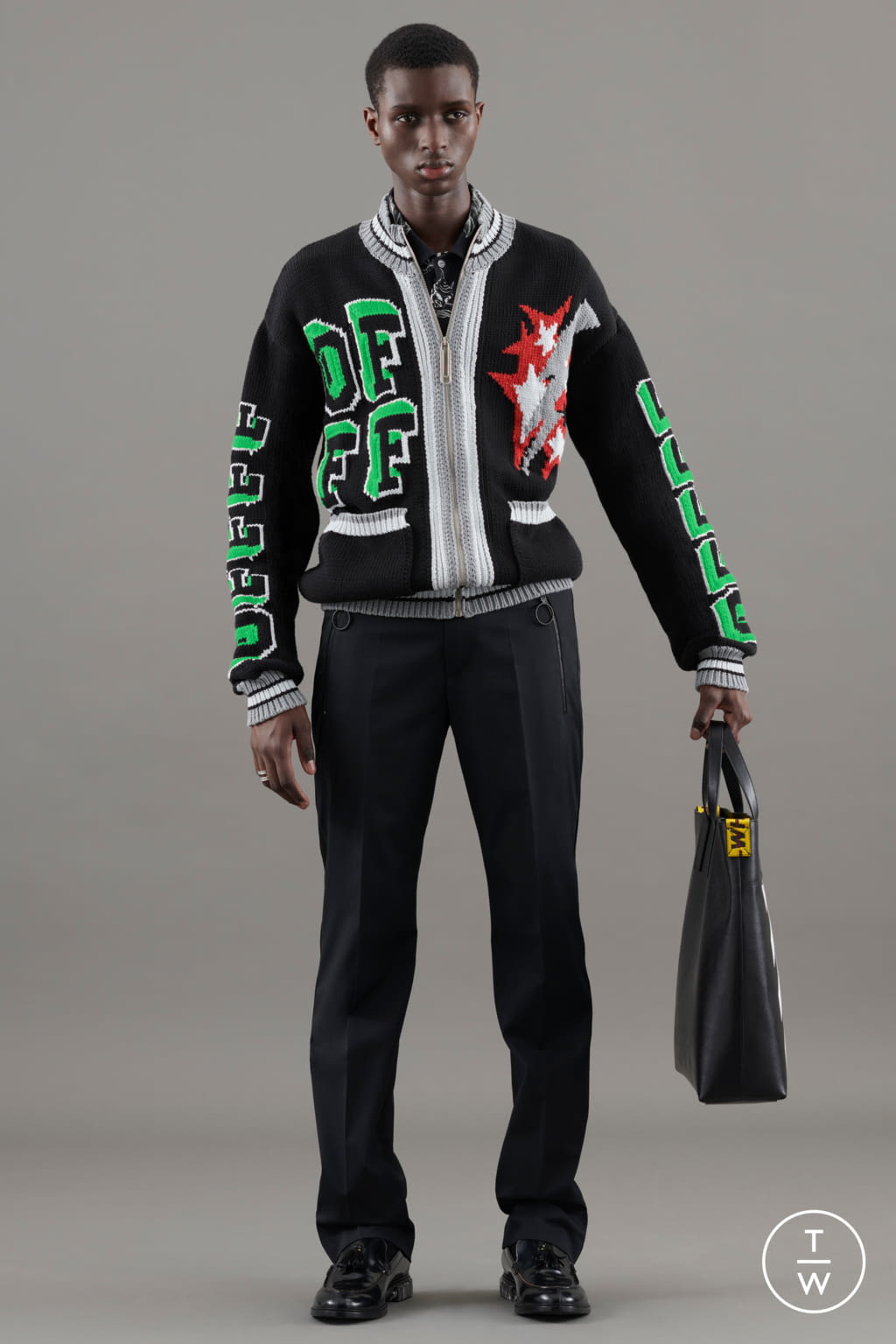 Fashion Week Paris Resort 2021 look 23 from the Off-White collection menswear