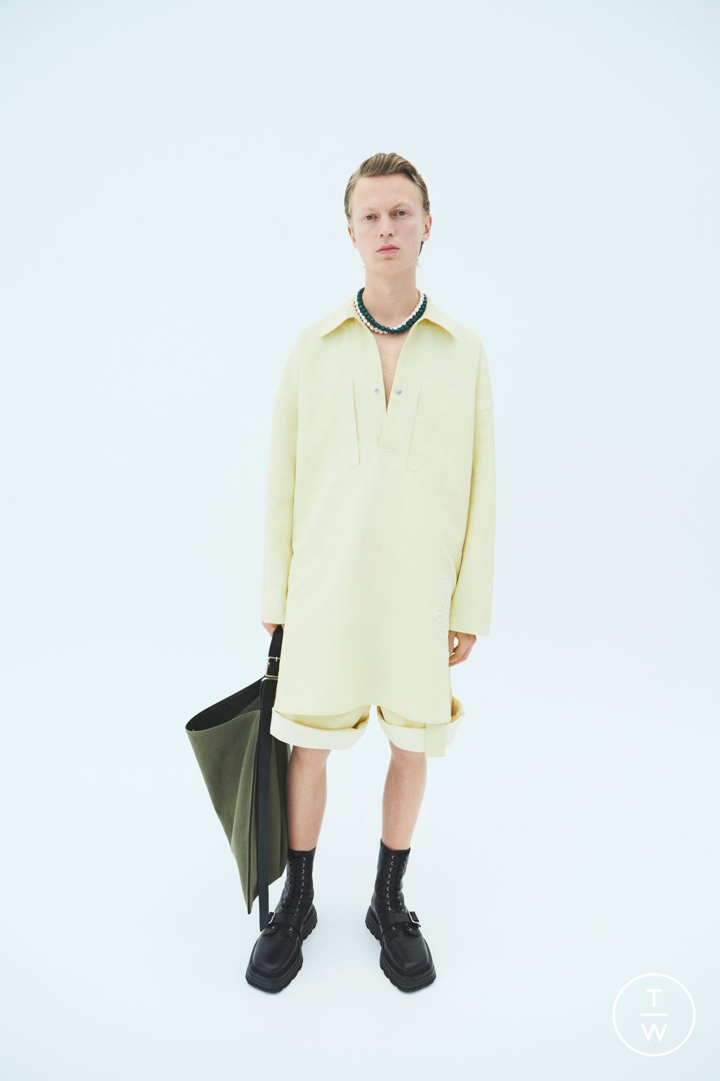 Fashion Week Milan Resort 2023 look 23 from the Jil Sander collection menswear