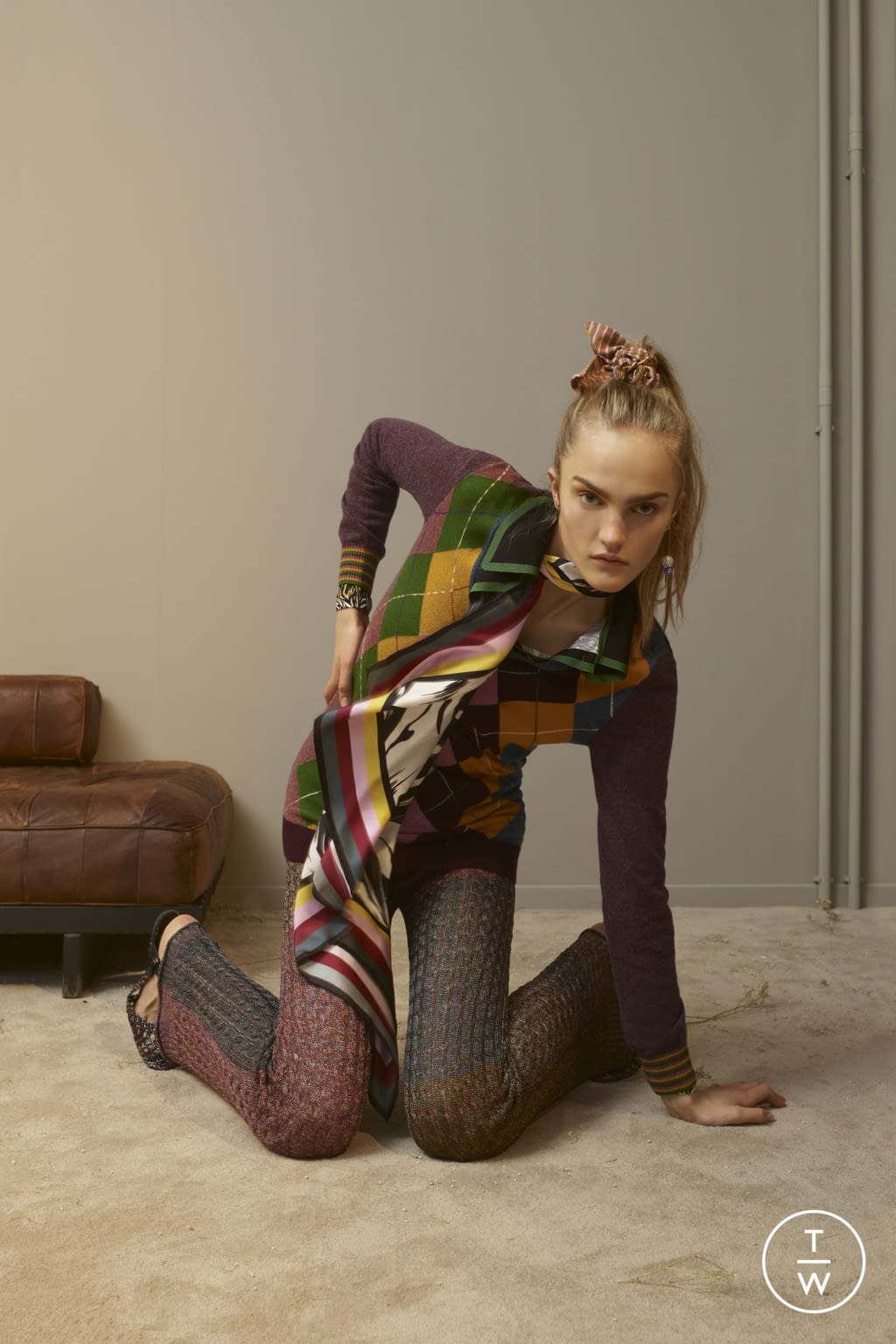 Fashion Week Milan Pre-Fall 2020 look 23 from the Missoni collection womenswear