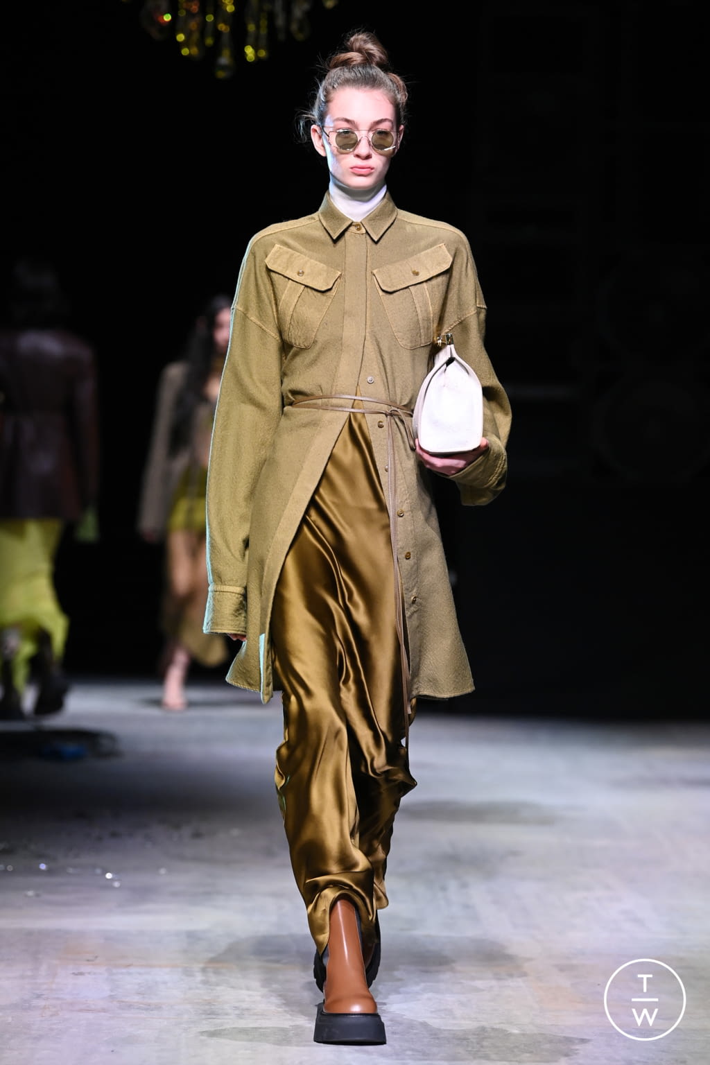Fashion Week Milan Fall/Winter 2021 look 23 from the Sportmax collection womenswear