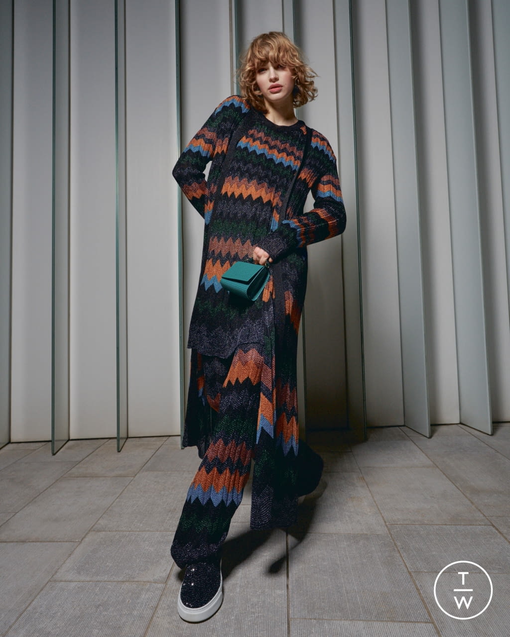 Fashion Week Milan Fall/Winter 2021 look 23 from the Missoni collection womenswear