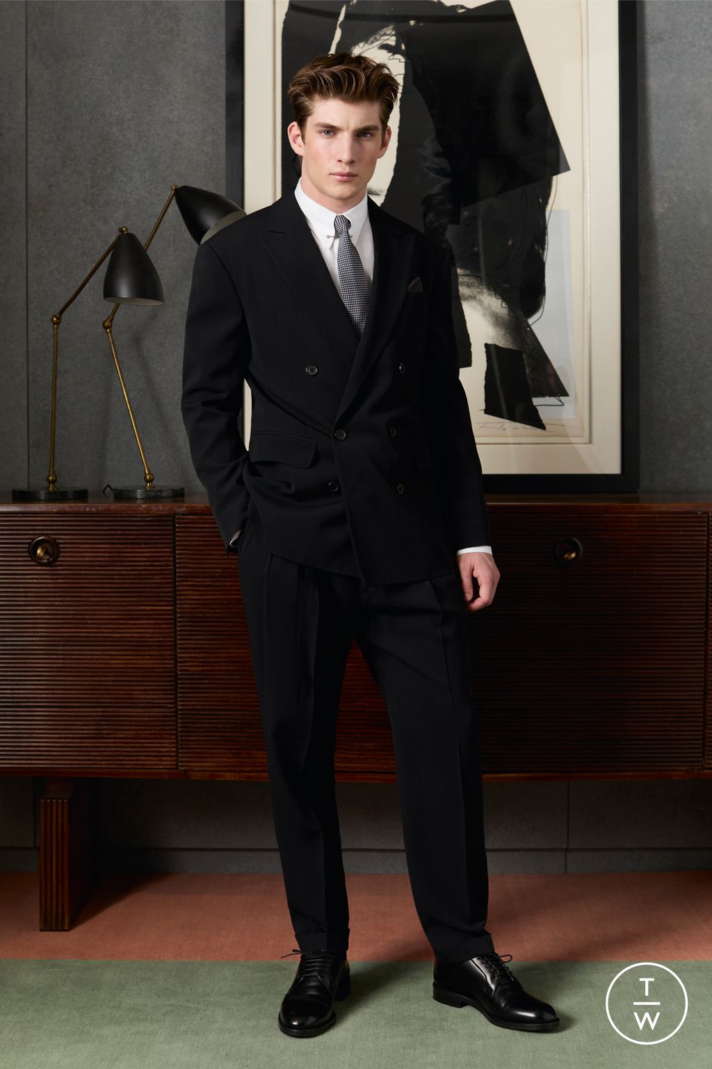 Fashion Week Milan Resort 2025 look 23 from the Dsquared2 collection menswear