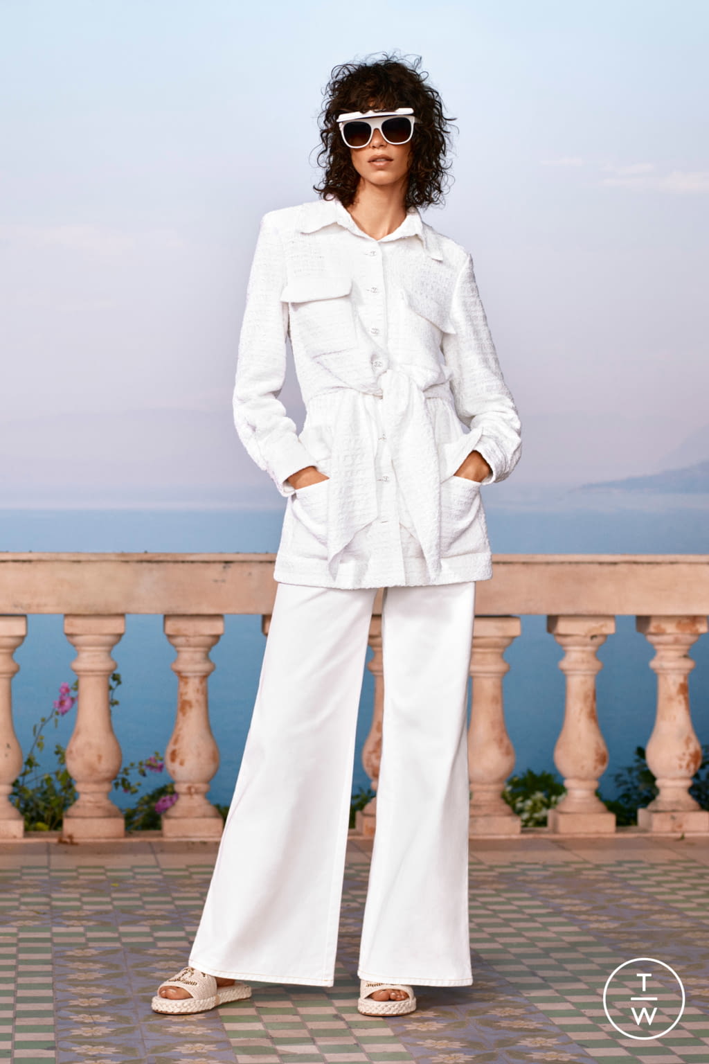 Fashion Week Paris Resort 2021 look 23 from the Chanel collection 女装