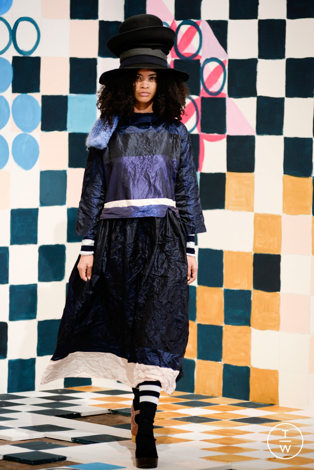 Fashion Week Milan Fall/Winter 2021 look 22 from the Daniela Gregis collection womenswear