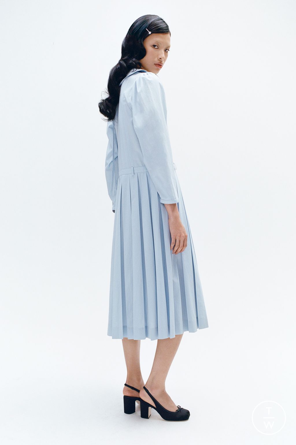 Fashion Week New York Resort 2024 look 23 de la collection Sandy Liang womenswear