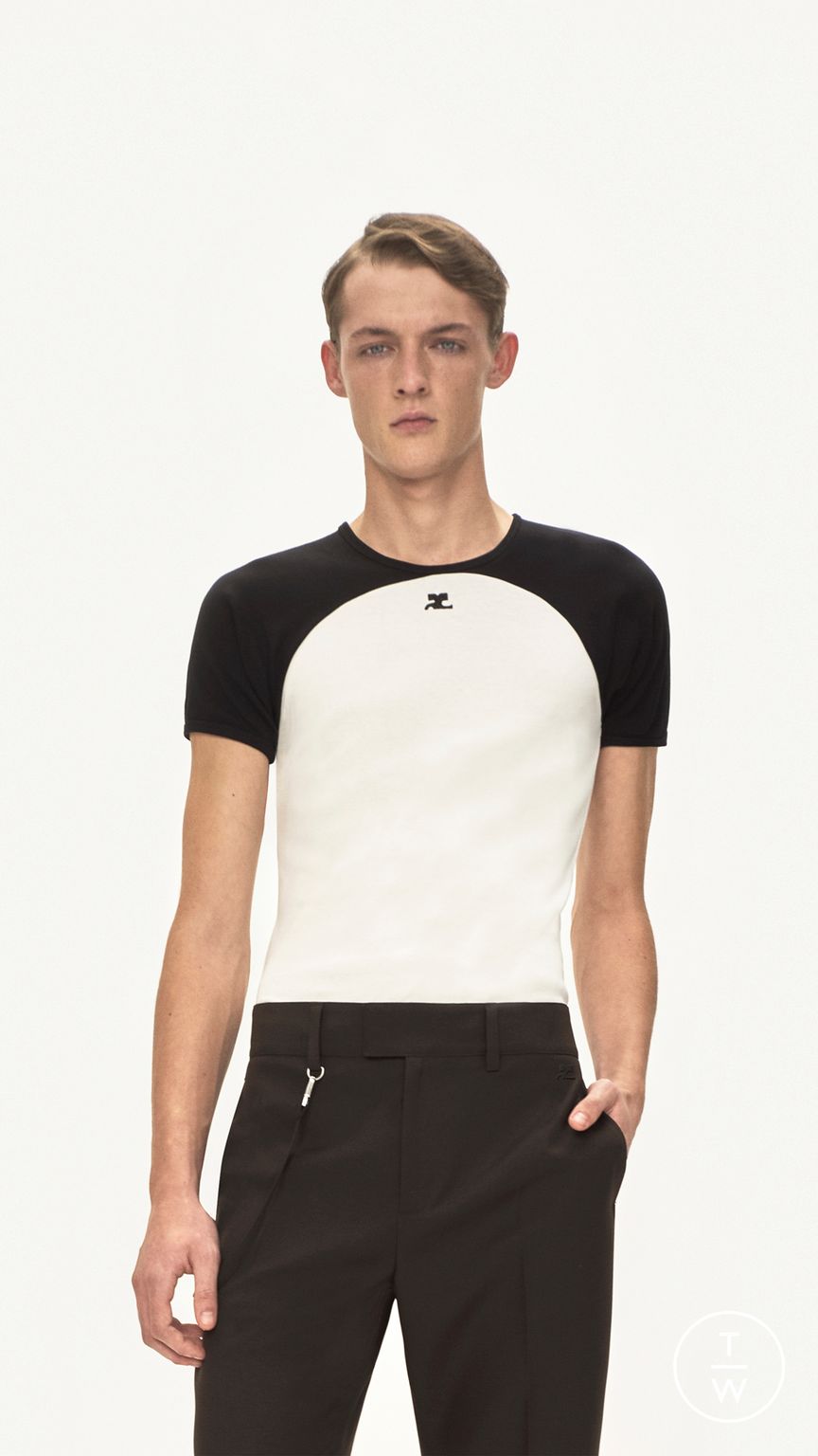 Fashion Week Paris Pre-Fall 2025 look 23 from the Courrèges collection womenswear