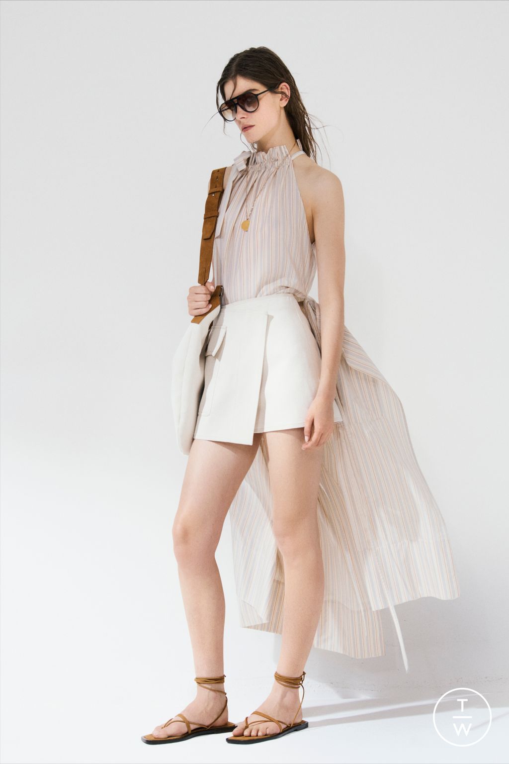 Fashion Week Milan Resort 2025 look 23 from the Philosophy di Lorenzo Serafini collection womenswear