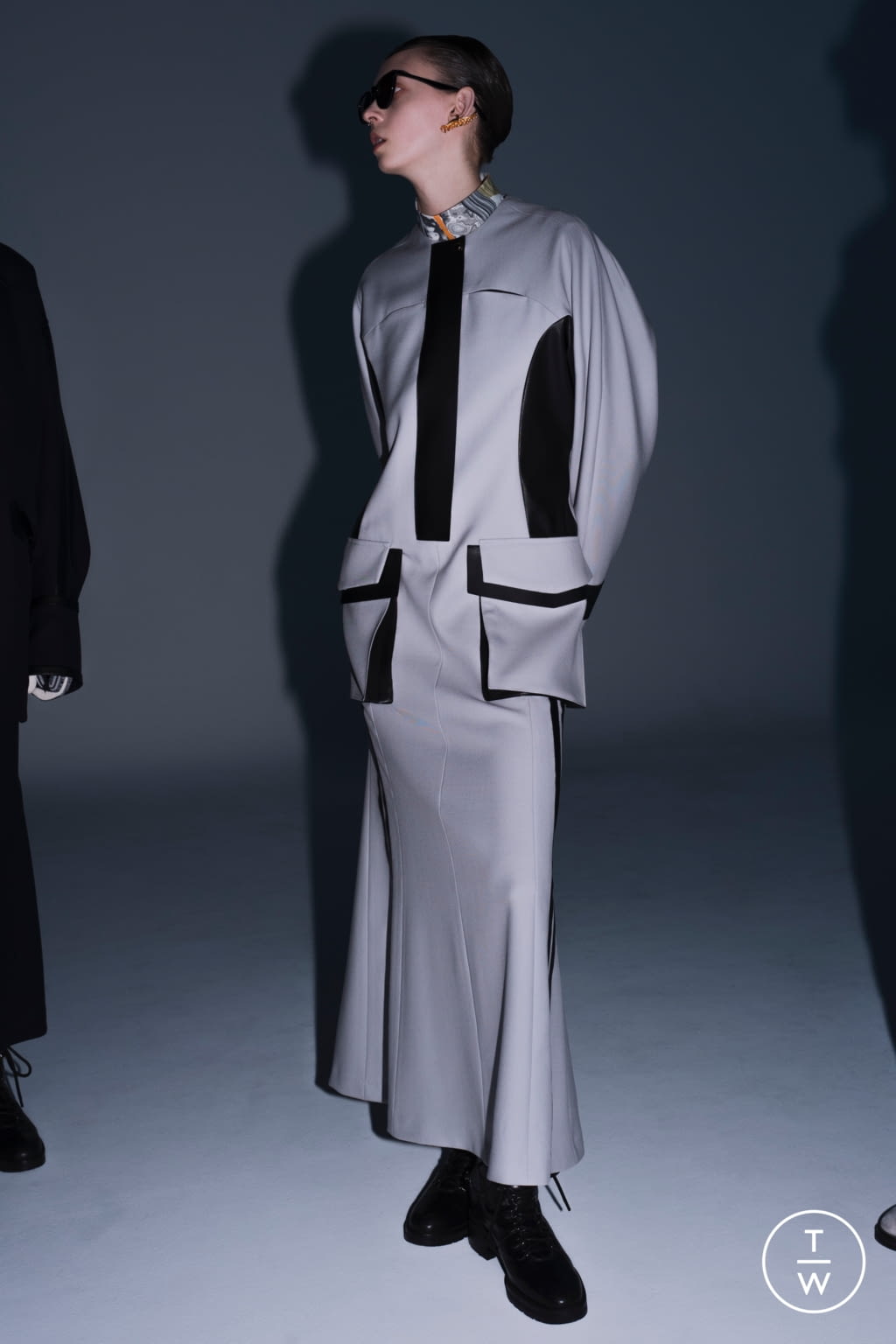 Fashion Week Paris Fall/Winter 2021 look 23 from the Mame Kurogouchi collection womenswear