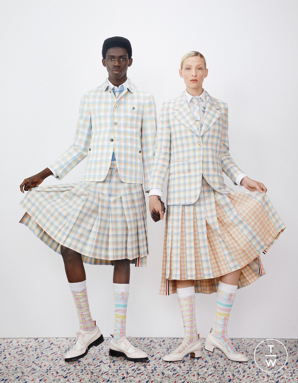 Fashion Week Paris Resort 2020 look 23 from the Thom Browne collection womenswear