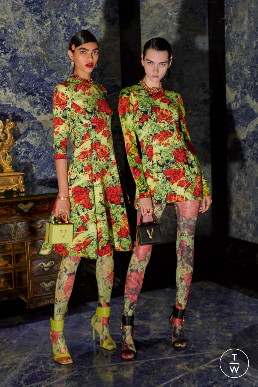 Fashion Week Milan Pre-Fall 2020 look 23 de la collection Versace womenswear