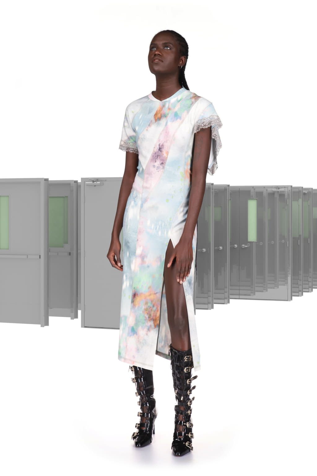Fashion Week Paris Pre-Fall 2022 look 23 from the Koché collection 女装