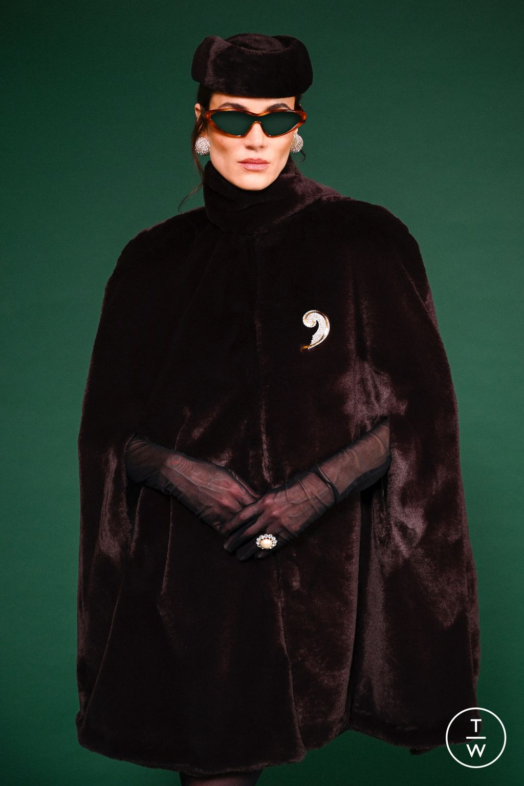 Fashion Week Paris Fall/Winter 2024 look 35 from the ROWEN ROSE collection womenswear