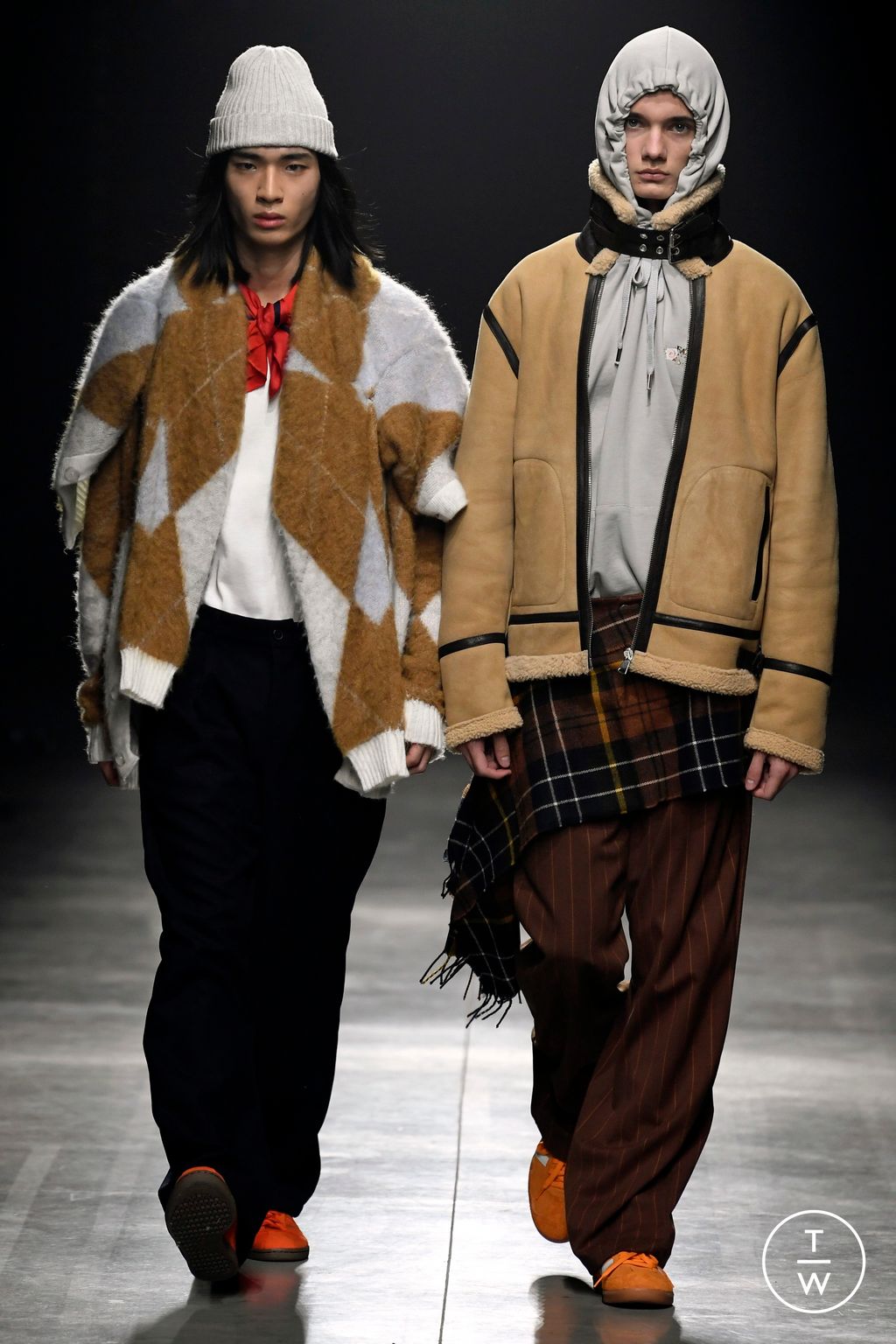 Fashion Week Milan Fall/Winter 2023 look 25 de la collection Family First menswear