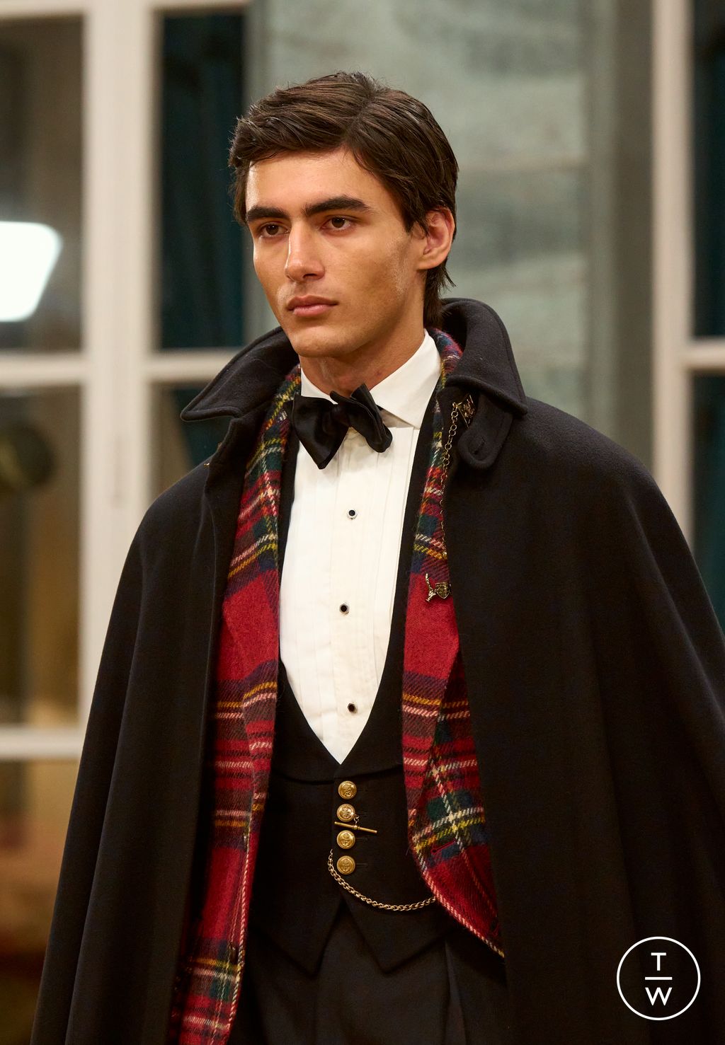 Fashion Week Milan Fall/Winter 2026 look 23 from the Polo Ralph Lauren collection 男装配饰