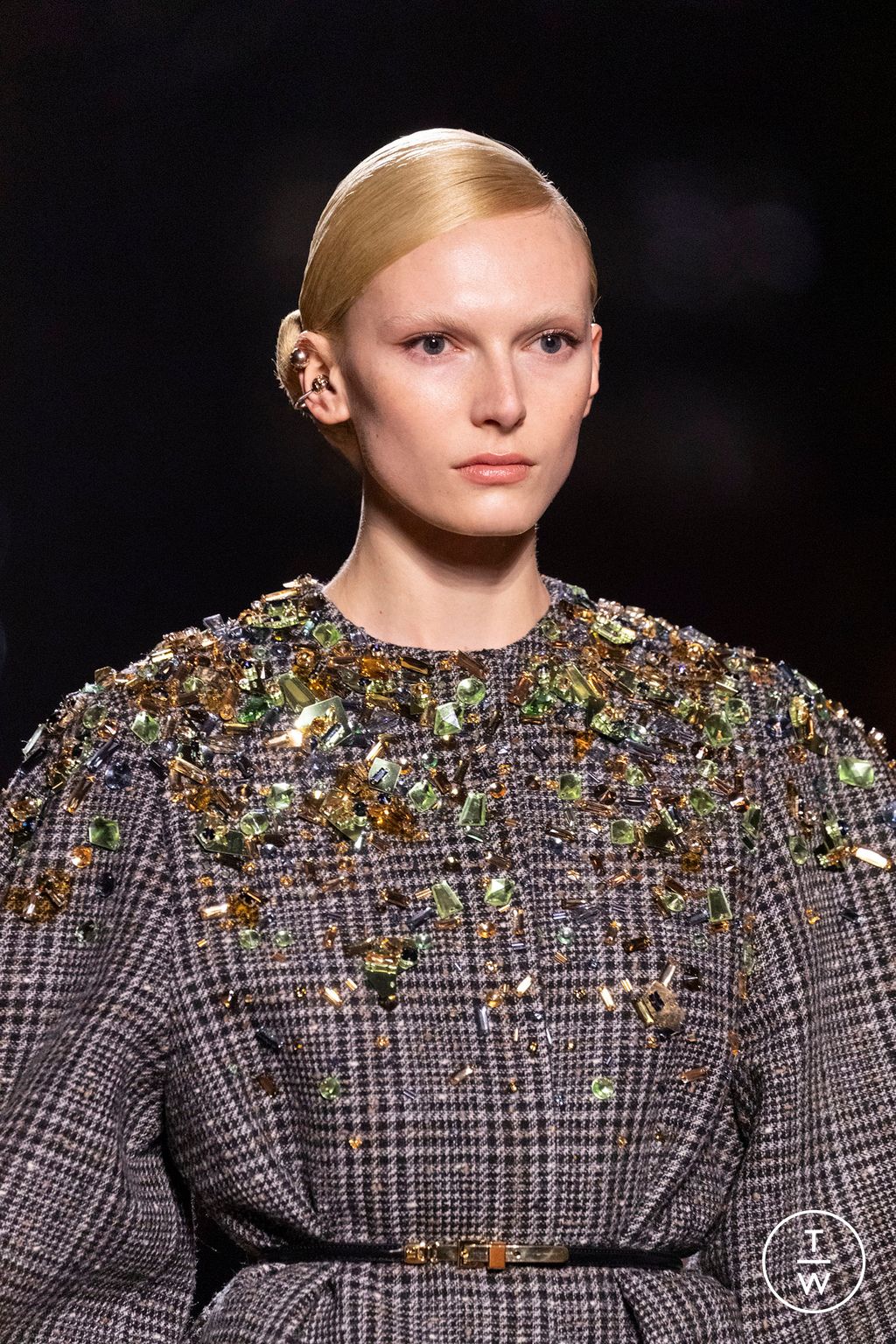 Fashion Week Milan Fall/Winter 2025 look 69 from the Fendi collection 女装配饰