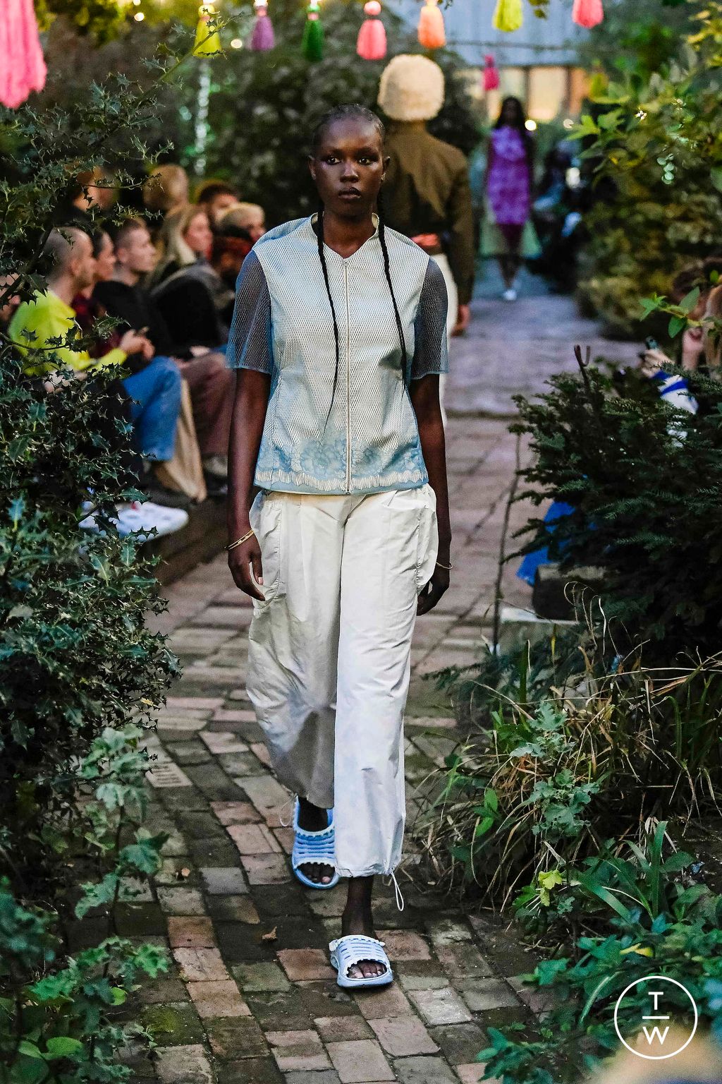 Fashion Week London Spring/Summer 2023 look 19 from the Paria Farzaneh collection womenswear