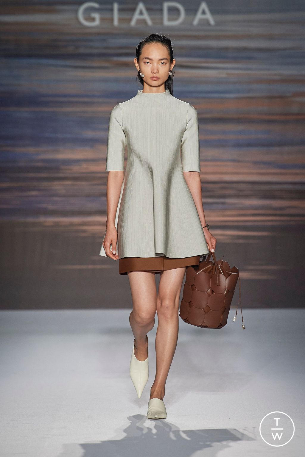 Fashion Week Milan Spring/Summer 2023 look 7 from the Giada collection womenswear