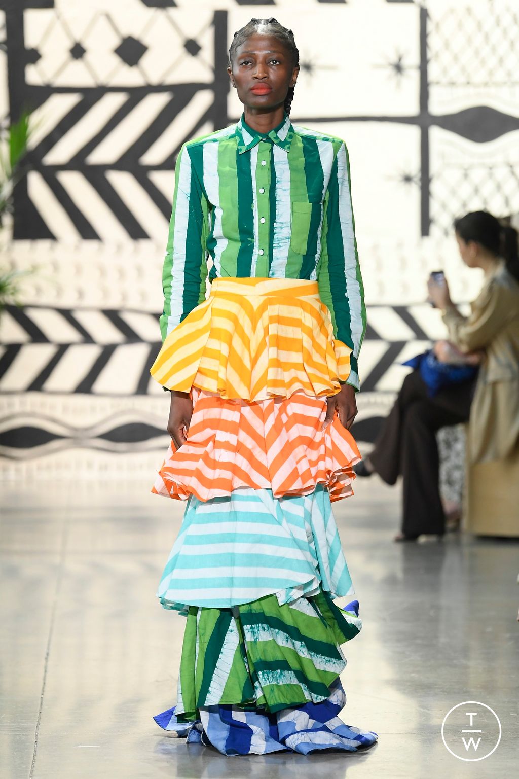Fashion Week New York Spring/Summer 2023 look 4 from the Studio 189 collection womenswear