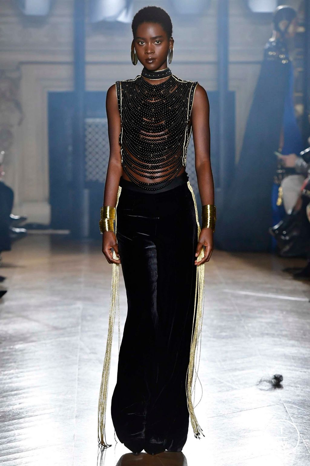 Fashion Week Paris Spring/Summer 2023 look 13 from the Maison Sara Chraibi collection couture