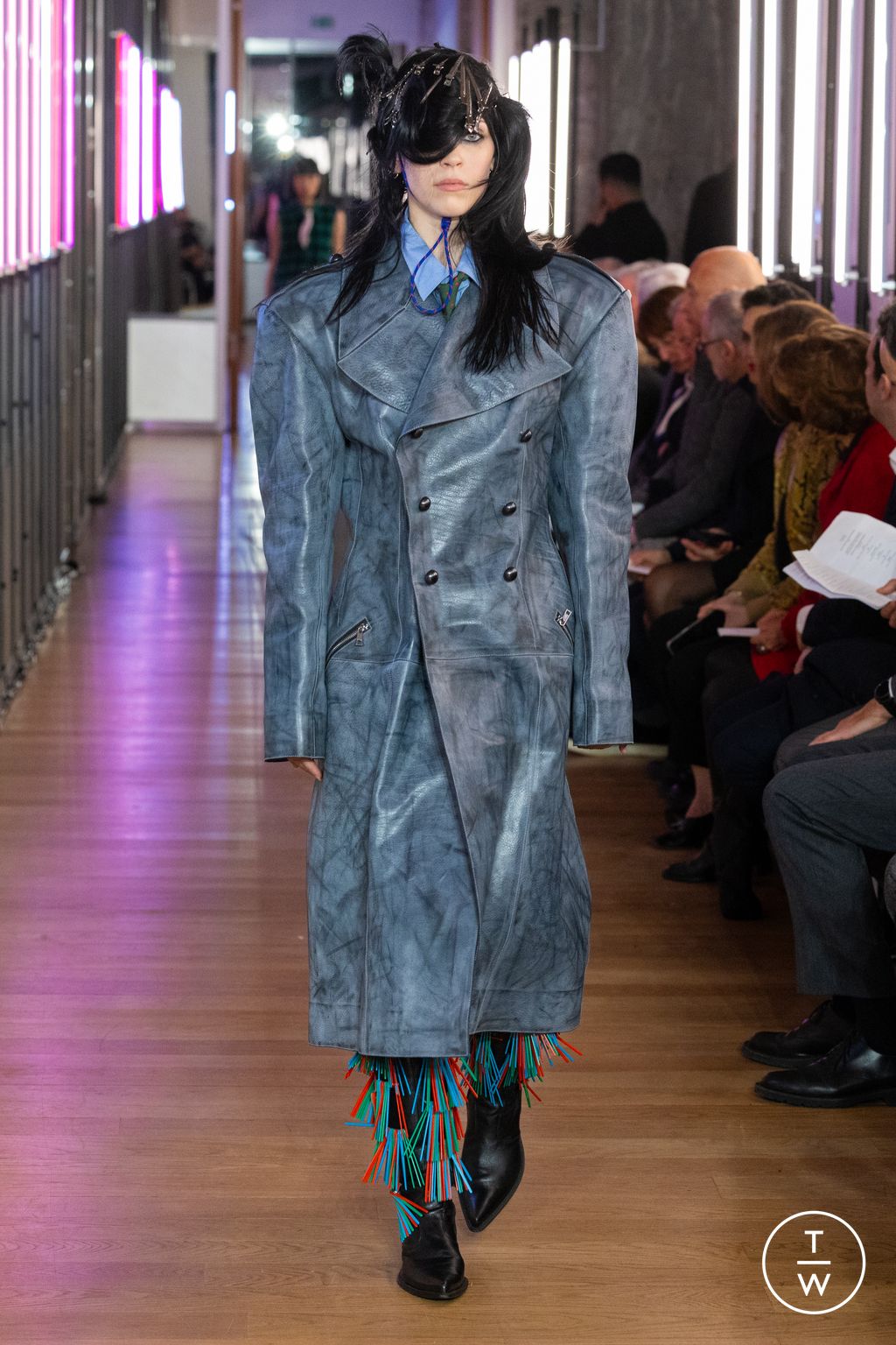 Fashion Week Paris Fall/Winter 2024 look 132 from the IFM PARIS collection 女装