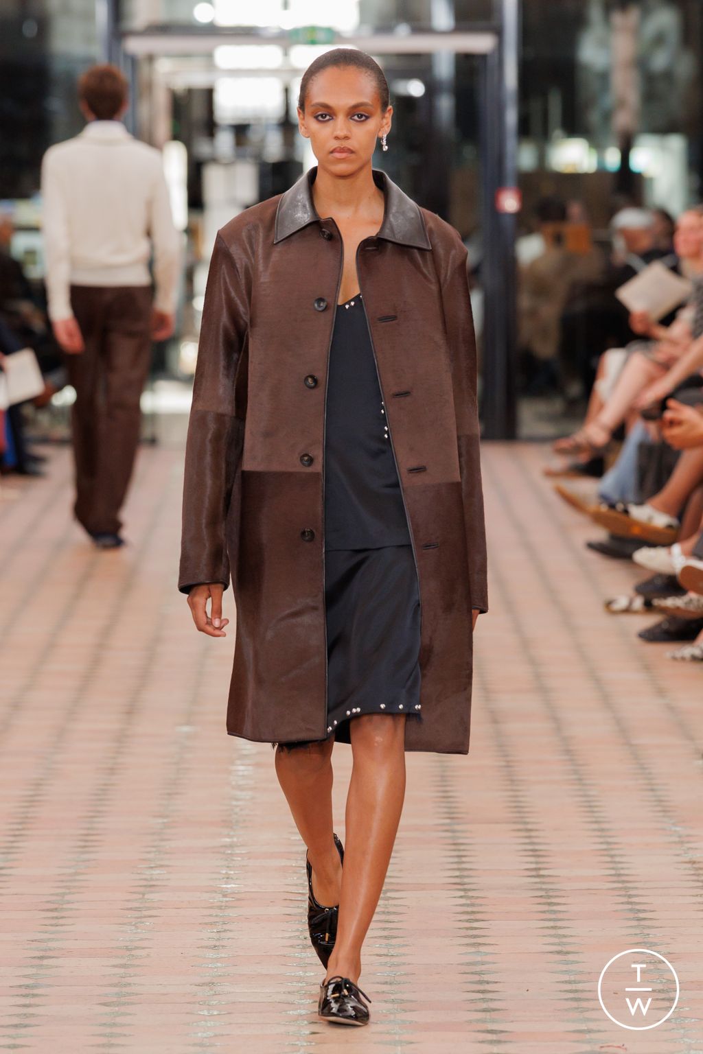 Fashion Week Paris Spring/Summer 2026 look 23 from the Wales Bonner collection menswear