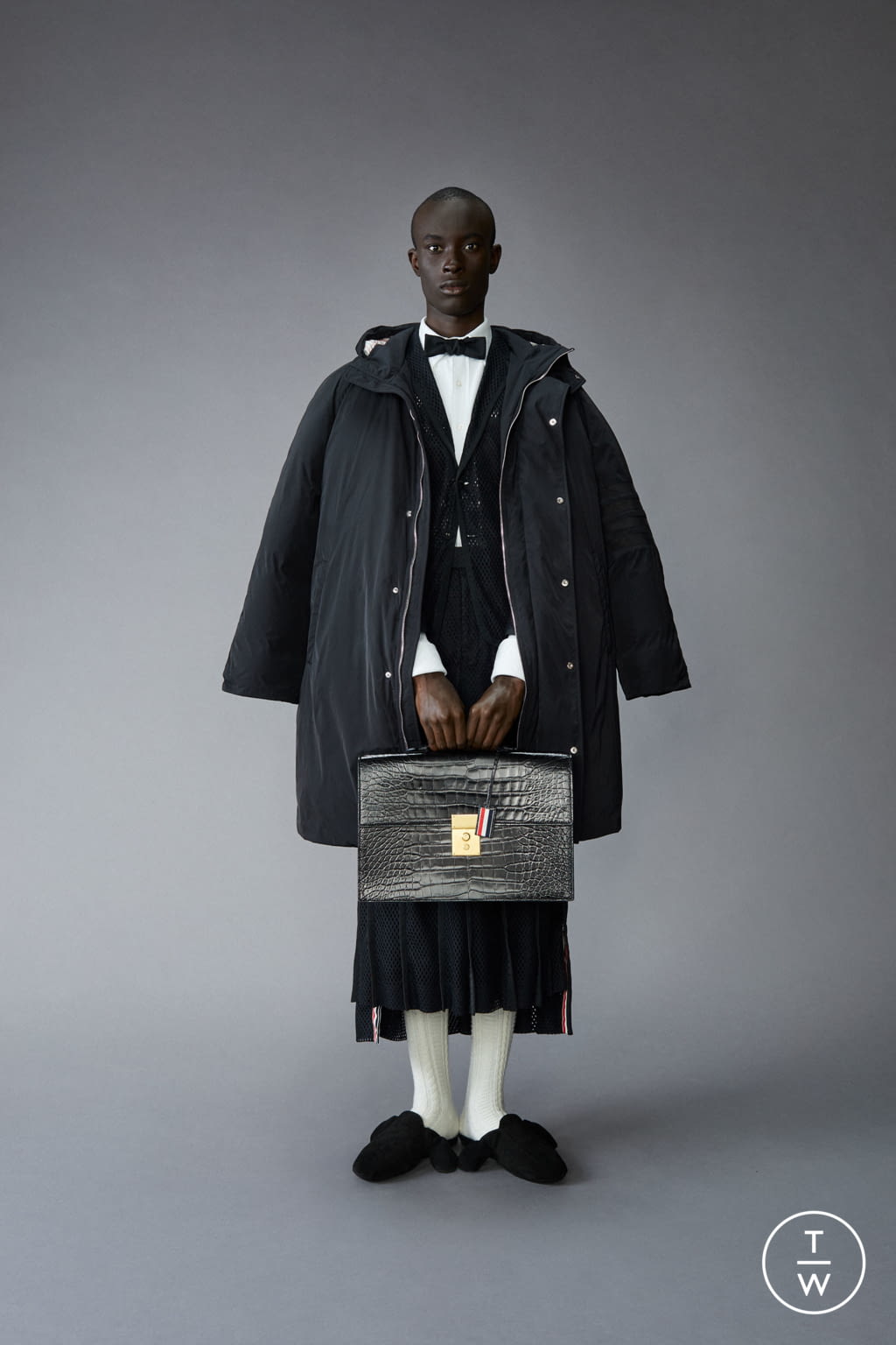 Fashion Week Paris Pre-Fall 2021 look 24 from the Thom Browne collection menswear