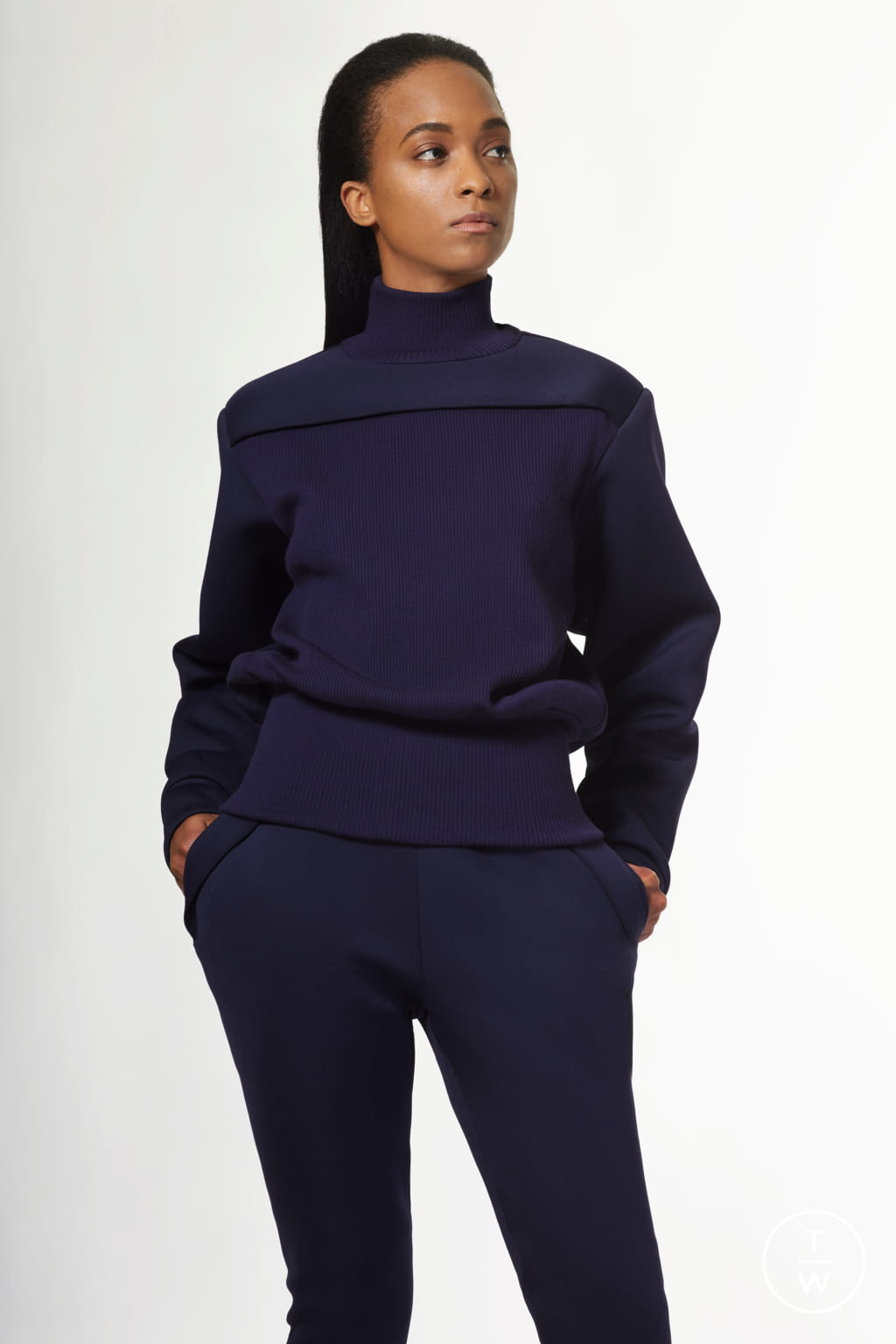 Fashion Week New York Fall/Winter 2021 look 24 de la collection Sukeina womenswear