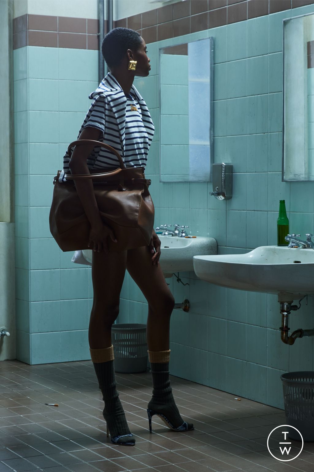 Fashion Week Milan Resort 2026 look 24 de la collection Dsquared2 womenswear