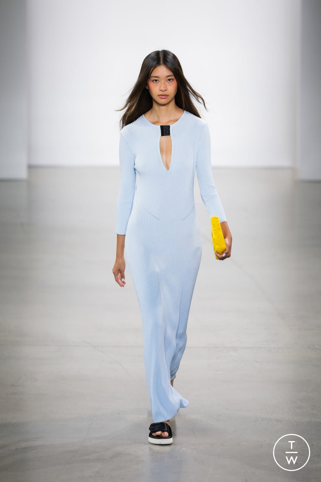 Fashion Week New York Spring/Summer 2022 look 24 from the Bevza collection womenswear