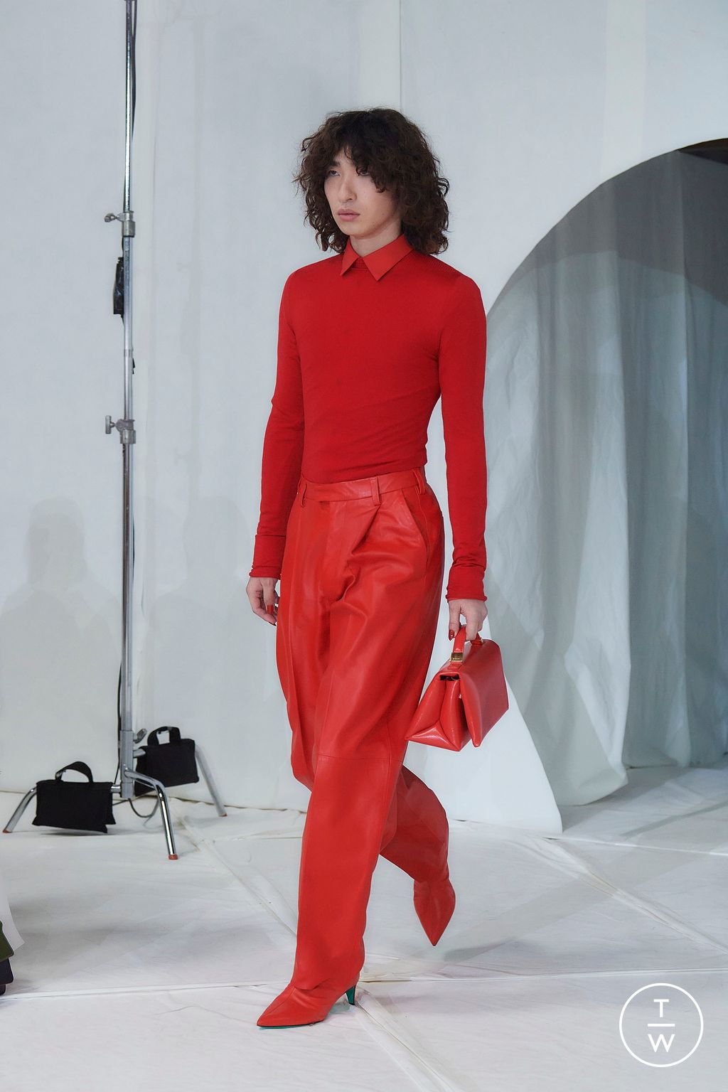 Fashion Week Milan Fall/Winter 2023 look 24 from the Marni collection 女装