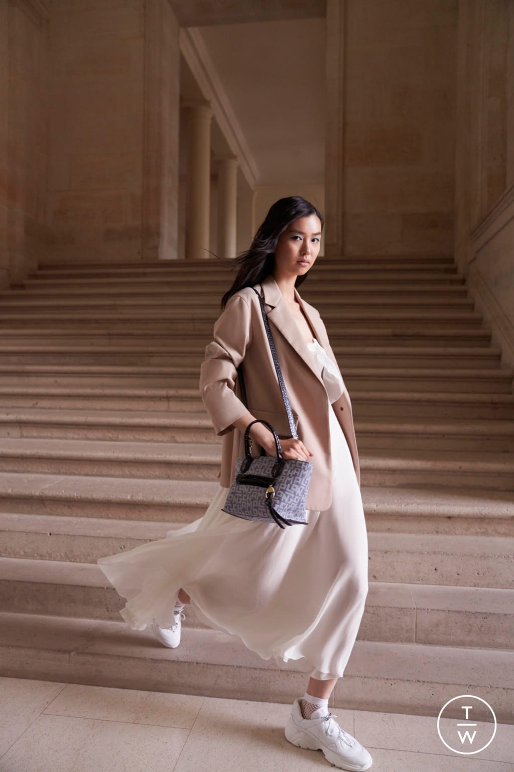 Fashion Week New York Spring/Summer 2021 look 24 from the Longchamp collection 女装