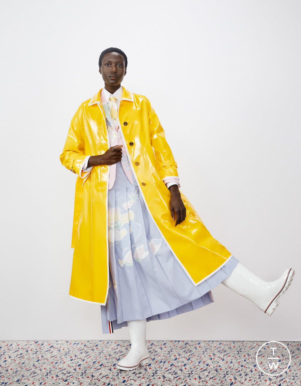 Fashion Week Paris Resort 2020 look 24 from the Thom Browne collection womenswear