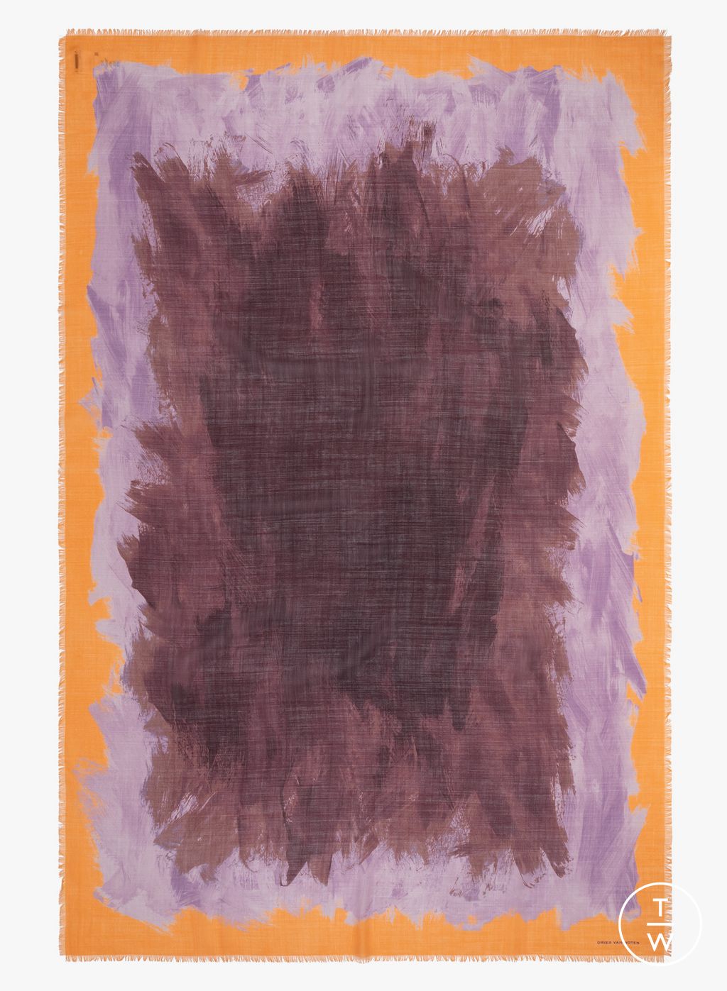 Fashion Week Paris Fall/Winter 2024 look 135 from the Dries Van Noten collection womenswear accessories