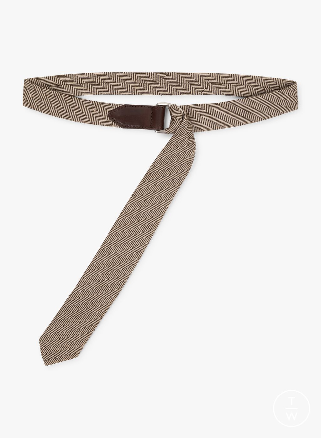 Fashion Week Paris Fall/Winter 2024 look 76 from the Dries Van Noten collection menswear accessories