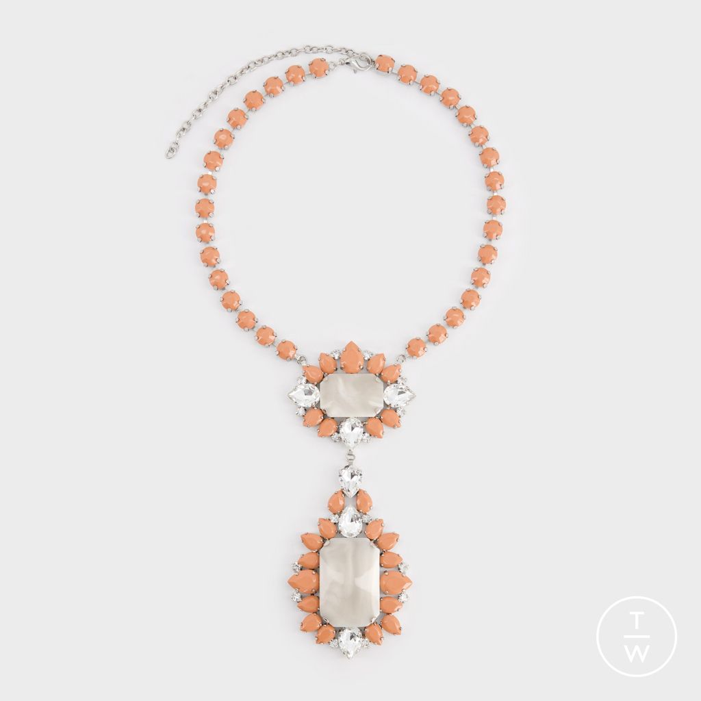 Fashion Week Paris Fall/Winter 2024 look 26 from the Giambattista Valli collection womenswear accessories